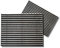 SWmat Fußabtreter für Innen & Außen I Eingangsmatte mit Aluminium Rahmen I Einbau Schmutzfangmatte & eingelassene Fußmatte in Anthrazit I 100 x 50 cm