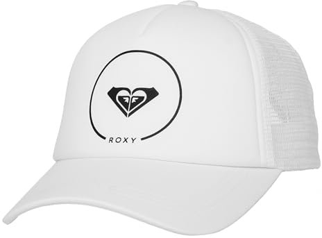 Roxy Damen Truckin Trucker Hat Hut, Bright White Exc, Einheitsgröße