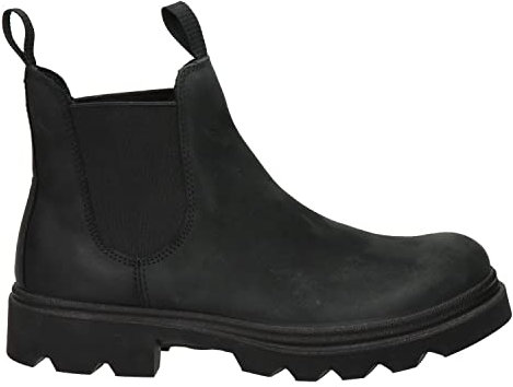 ECCO Grainer M Chelsea Boot, Stivali Uomo, Nero, 45 EU