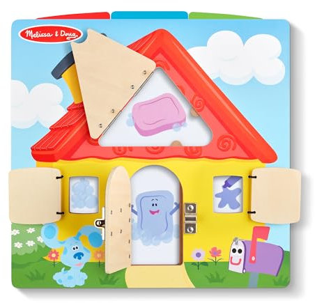 Melissa & Doug Blues Clues & You! Wooden Lift-The-Flap Activity Board