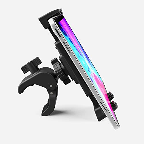 Yiting Tablet Holder Stand, Heimtrainer Tablet Halterung, Laufband Fitnessstudio, Tablet-Halterung verstellbare Lenkerhalterung für for iPad Pro, iPad Mini, iPad Air, Samsung Galaxy Tab (4.7-13 Inch)
