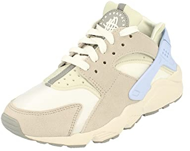 NIKE Womens Air Huaurache Running Trainers DV6983 Sneakers Shoes (UK 4.5 US 7 EU 38, Summit whote Particle Grey 100)