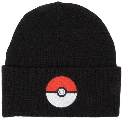NAME IT Baby-Jungen NKMSKJALM Pokemon KNITHAT Box Sky Strickmütze, Black, 51/52