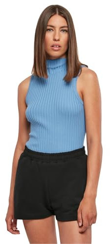 Urban Classics Damen Top Ladies Rib Knit Sleevless Body horizonblue 3XL