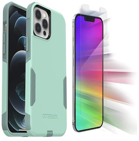 OtterBox Commuter Series Case for iPhone 12 PRO MAX with Screen Protector - Non-Retail Packaging - Ocean Way