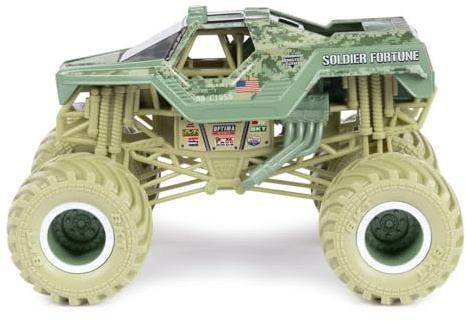 Monster Jam Offizieller Diecast Monster Truck im Maßstab 1:24 (Serie 19 Soldier Fortune)