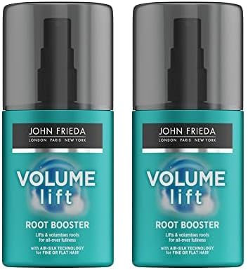 John Frieda Volume Lift Root Booster, Volumising And Texturising Spray For Fine, Flat Hair, Floral, 125 ml (Pack Of 2)