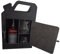 Alcohol Cage® - Holz-Kraftstoffkanister mit Platz für Flasche und 2 Whiskygläser, Kanister als Männergeschenk, Barschrank, Geschenke für Männer, Geburtstagsgeschenk, Vatertagsgeschenk