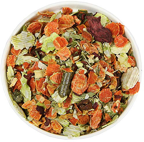 Schecker Ergänzungsfuttermittel - Gemüsegarten Mix - getreidefrei - glutenfrei - vegetarisch - vegan - veggi - Gemüseflocken 1 kg