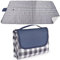 LIVEHITOP Picknickdecke Wasserdicht 150x200cm, Faltbare Große Stranddecke Picknickdecken Sanddichte Rückseite Tragbar Outdoor Picnic Blanket Mit Griff für Camping, Park, Garten, Wandern