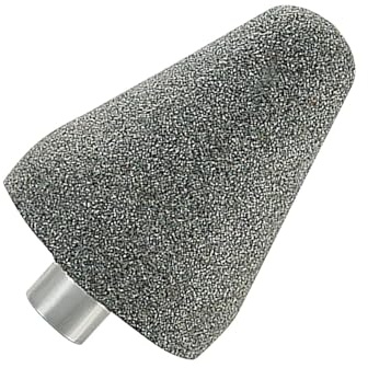 JISADER Siliziumkarbid-Schleifstein, Polierscheibe, Abrasiver, Drehwerkzeug, Schwabbelscheibe zum Schärfen, Kegel 5.8 x 4.4 cm