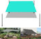 Protection UV Pergola en Toile 2.4 x 4 m UV Protection avec Oeillets Tissu Polyester Multi Couleur et Taille Voile d'ombrage pour Piscine Voitures Camping Patio, Bleu Ciel