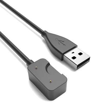 Sinoacc Chargeur USB A 100 cm pour Samsung Galaxy Fit 3 Câble de charge de rechange pour tracker d'activité Samsung Galaxy Fit 3 [2024] (pas pour Galaxy Fit 1/2)