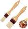 2PCS Pastry Brushes – Heat-Resistant Pastry Brush for Baking, Grilling, BBQ, Pastry Brush Set for Cooking – Flexible, Easy to Clean