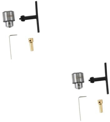 ULTECHNOVO 2sätze Bohrfutter Adapter Teiliges Konverter Schlagbohrschrauber Und Drehmaschinen Präzisionswerkzeug Für -projekte Langlebig Und Vielseitig Einsetzbar