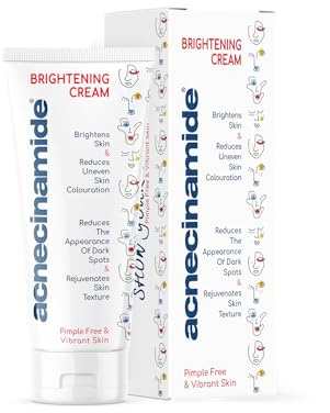 Acnecinamide Brightening Cream, 50 mL, reduces the appearance of dark spots, redness and uneven colouration in the skin