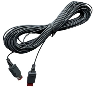 CHILDMORY Cavo di prolunga con barra sensore, compatibile con console Wii e Wii U, 10 m