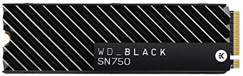 WD_BLACK SN750 500 Go NVMe - Disque SSD interne haute-performance avec dissipateur thermique pour ordinateurs de jeu