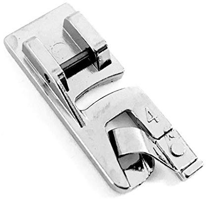 Rollsaumfuß Nähfuß 4mm für AEG Nähmaschinen 122, 1714, 145DL, NM 122X, NM 220; 11220, 11227, 11680