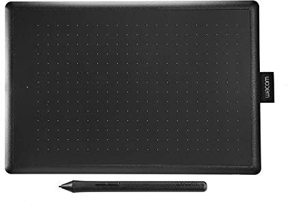 Wacom One by Medium Graphic Tablet Black, Red 2540 Lpi 216 X 135, W128289417 (Black, Red 2540 Lpi 216 X 135 Mm USB)