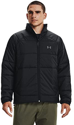 Under Armour Insulate Jacket, Noir (001)/Gris foncé, M Homme