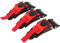 Motorrad Helme Speed Clip, Fydun 3 Stück Motorradhelm Clip Schnellverschluss Kinnriemen Zugschnalle Fahrrad Helmverschluss