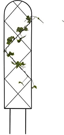 TrendLine Rankgitter Raute 90 cm Spaliere Grau