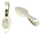 GIFTZ GALORE GIFTS & CRAFT SUPPLIES Pack of 20 Leaf Glue On Bails Antique Silver Metal Alloy 8mm x 26mm