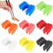 TIESOME 8Pcs Essstäbchen Helfer, Wiederverwendbare Training Essstäbchen Scharniere Connector Praxis Essstäbchen für Erwachsene, Kinder, Anfänger, Trainer oder Lernende (8 Stück 8 Farbe)