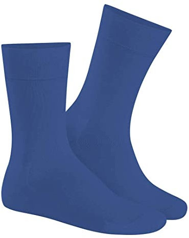 Hudson Herren Socken Relax Cotton druckfreier Bund Marine 0337 41-42