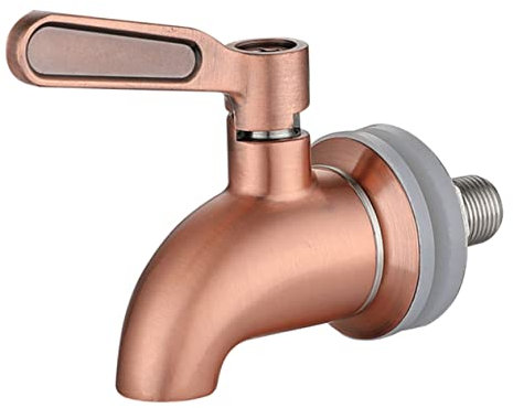 HEMOTON -fasshahn Haushaltsfasshahn Weinkübelhahn Für Weinbehälter Edelstahlzapfen Ersatzzapfen Für Getränkespender Weinglaszubehör