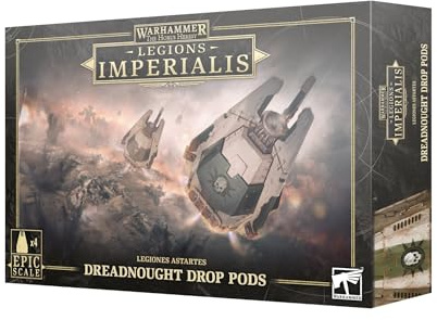 Games Workshop Warhammer Horus Heresy Legions Imperialis: Dreadnought Drop Pods [Epische Skala]