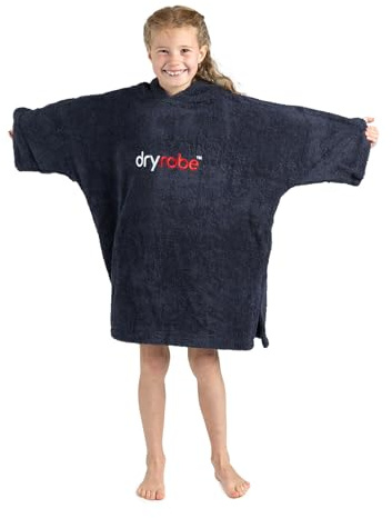 Dryrobe® Towel Robe - Poncho-Handtuch mit Kapuze zum Wechseln - Bio-Baumwolle 400 gsm