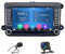 Autoradio per VW Golf 5 6 Passat Mk5 Jetta Caddy Eos Tiguan. Autoradio 2 DIN con Wireless Carplay&Android Auto schermo da 7 pollici GPS ，Navigazione FM/AHD Backup Camera/Wifi