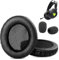 ElO 7.1 Ohrpolster, HAIZEEN Ohrpolster kompatibel mit Roccat ElO 7.1 AIR/ELO 7.1 USB/ELO X Stereo Kopfhörer Ohrpolster Ersatzkissen (Proteinhaut/Memory-Schaum)