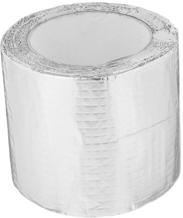 TOKIDNY Feuerbeständiges Reparaturband Selbstklebendes Butyl-silberband Zur Dachabdichtung Und Fensterabdichtung