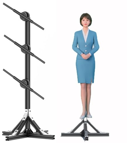 Anuncia ventilador de holograma 3D, proyector de holograma LED 1x4, máquina publicitaria, proyector de video de animación, 50 cm