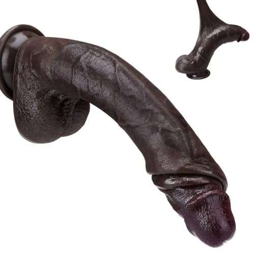 27CM Gode Sex Toýs Femme Homme - Sex Toys Godemichets XXL Réaliste Large Dildo avec Prépuce Coulissant et Veines Réalistes, Gros Godemichés Sextoyse Couple Gay Plug Anal Anus avec Ventouse Puissante