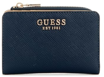 GUESS Porte-Monnaie Bolena SLG Zip Around Card Case Midnight Bleu Marine