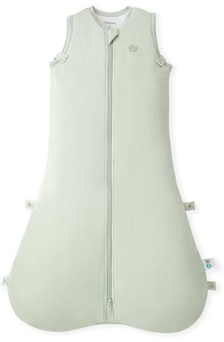 momcozy Gigoteuse Bébé 1,5 TOG - Bambou Doux comme un Nuage avec 1,5 TOG, Couverture Portable avec Rembourrage en Peluche Soutenant, Fermeture Éclair à Double Sens pour un Changement de Couche Facile