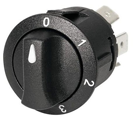 Universal Rotary Switch 4 Pin Positions On Off Light Truck Car 12V 24V