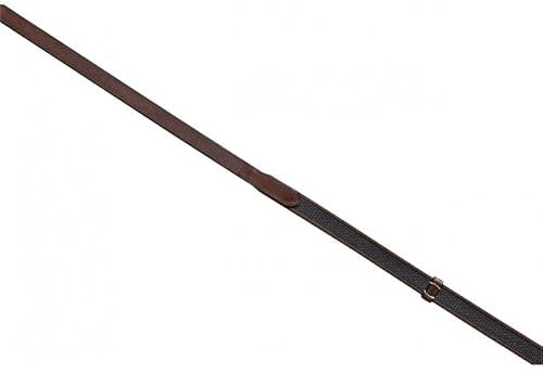 EKKIA Pro Supergrip-Zügel, Havana/brauner Griff, Einheitsgröße