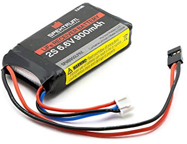 Spektrum 900mAh 2S 6.6volt Li-Fe Receiver Battery [SPMB900LFRX]
