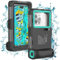 Nisso Waterproof Underwater Snorkeling Diving Phone Case for iPhone 16/15/14/13/12/11 Pro Max Mini Xr/X/Xs and Galaxy S24/S23/S22/S21 Ultra Plus Professional [15m/50ft] Photo Video Cover Teal