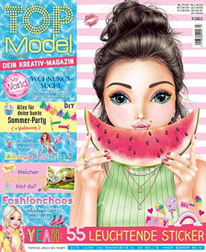 TOPModel Magazin 7/2022 Extra: 55 leuchtende Sticker