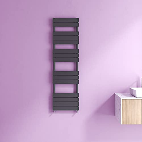 Anthracite Radiators Flat Panel Heated Towel Bathroom Radiators Central Heating Rail Radiator Warmer Wall Mounted Ladder Rad Tall Radiators 1600x450mm