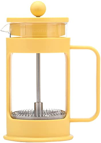 French Press Coffee Maker,304 Stainless Steel Coffee Press with 3 Filters,Coffee Pot And Teapot,Heat Resistant Borosilicate Glass Tea Maker