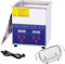 Professional Ultrasonic Cleaner,1.3L/2L/3L/4L/6L/10L/14L/15L/22L/30L Stainless Steel Ultrasonic Cleaning Machine w/Digital Timer & Heater and Stainless Steel Tank,for Glasses/Jewelry/Coins,1.3L