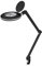 goobay 64988 LED Lupenleuchte mit Klemme / 9 W Leistungsaufnahme / 127 mm Kristall-Glaslinse/Farbtemperatur 6400 K / 1.75x Vergrößerung/Lichtstrom 83-730 Lumen/Schwarz
