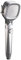 4-Mode Handheld Pressurized Shower Head with Pause Switch, Shower Head High Pressure, Handheld Powerful Flow Shower Heads, Adjustable SPA Shower Head (Silver)